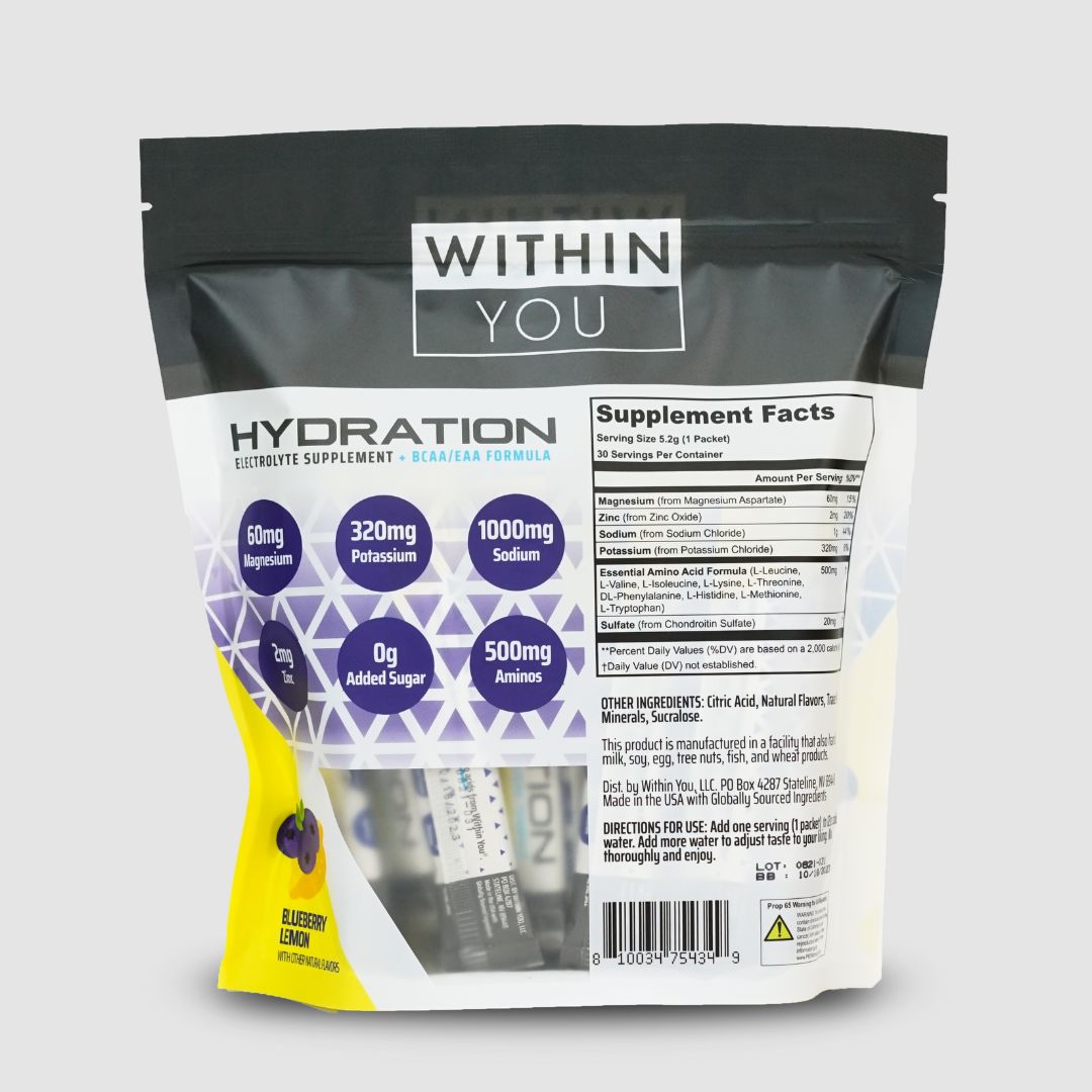 Hydration - Electrolytes + EAAs