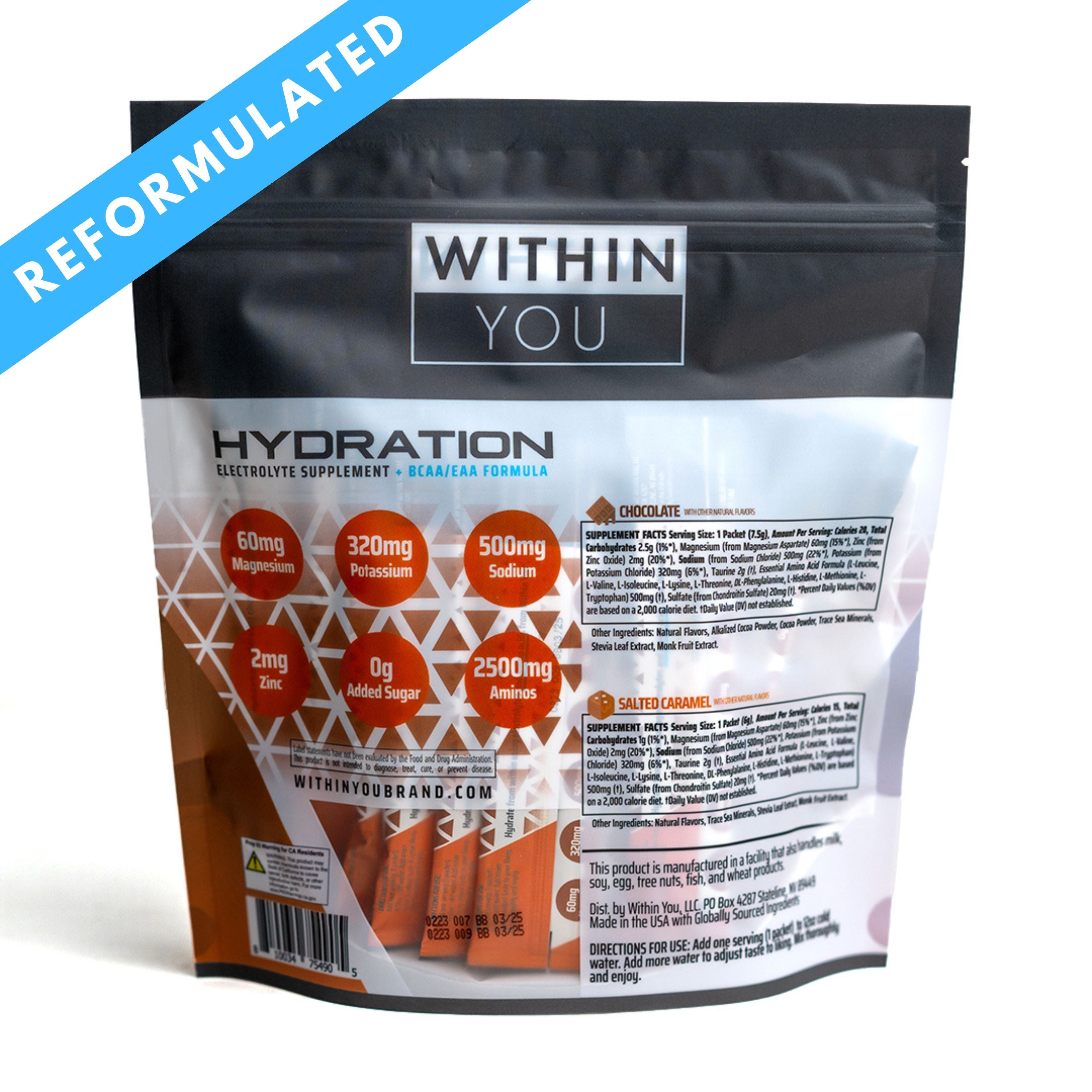 Hydration - Electrolytes + EAAs