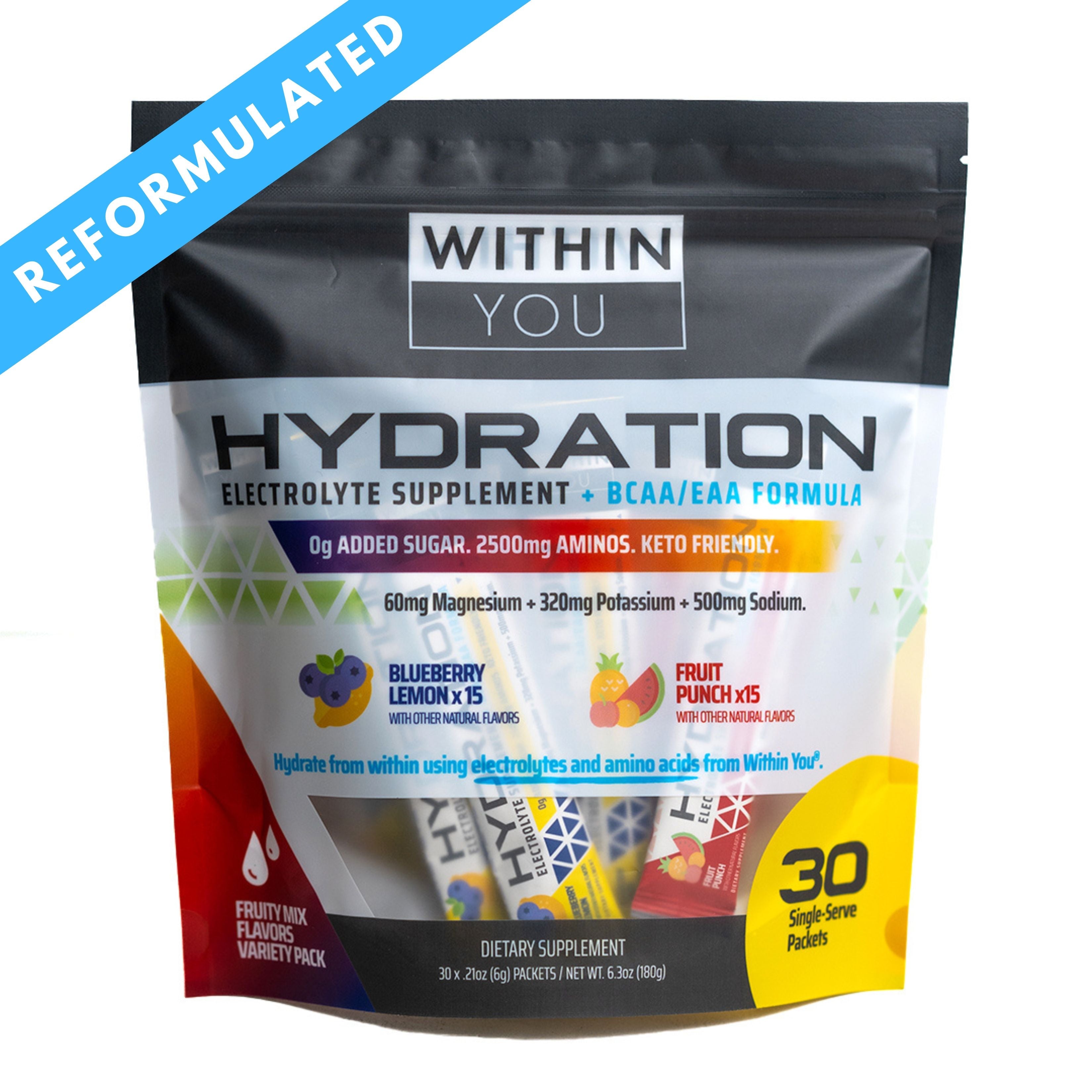 Hydration - Electrolytes + EAAs