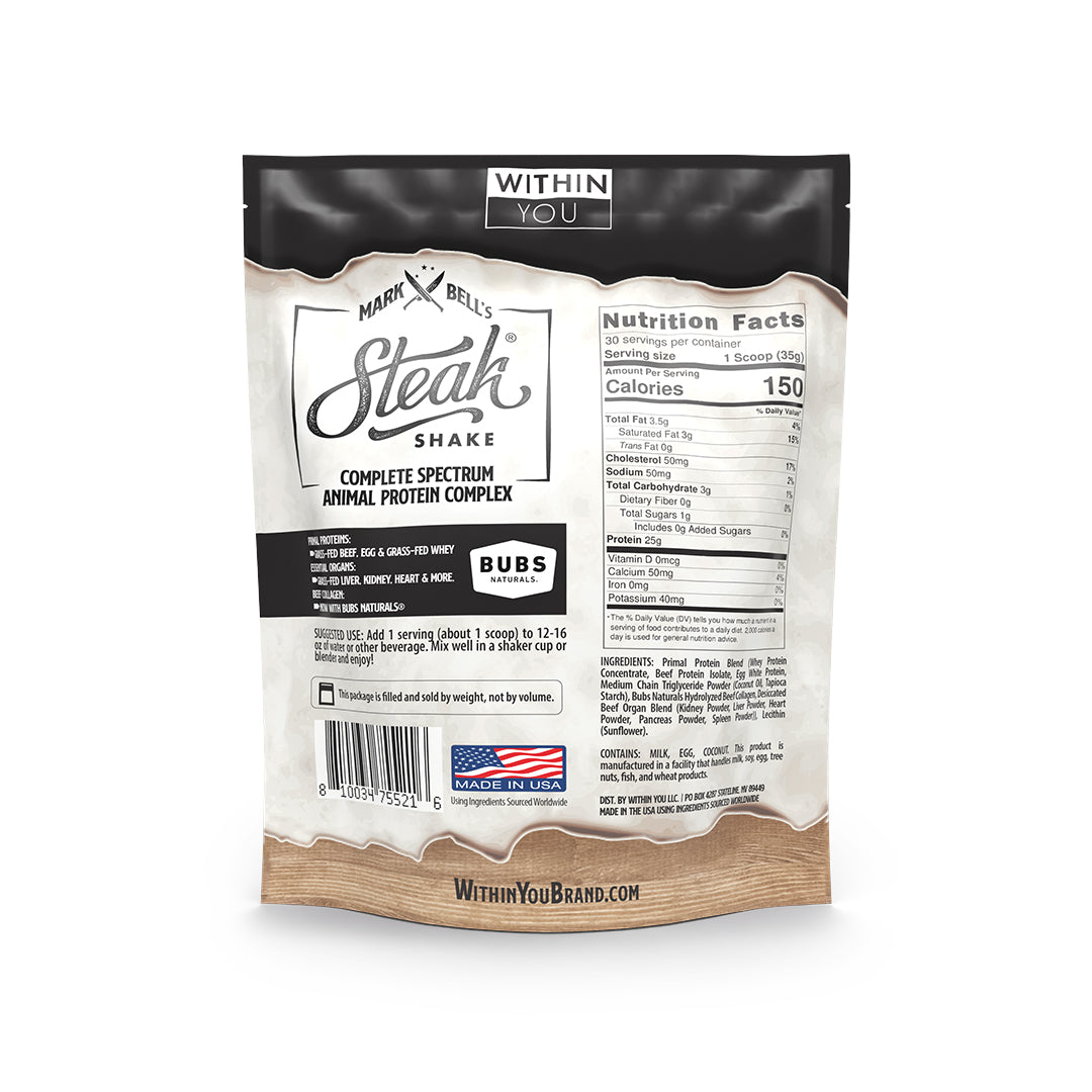 Unflavored Original Steak Shake